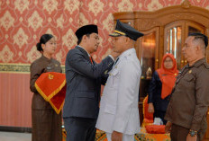 Camat Pinang Raya Bergeser, Suharno, S.Pd Gantikan M Irfan, S.Sos