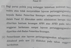 LPJ Banpol Terakhir 31 Januari, Lambat? Jangan Salahkan Pemda 