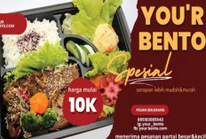 YOUR BENTO Hadir di Mukomuko, Sajikan Sarapan Lezat, Praktis, dan Harga Bersahabat