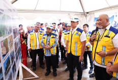 Menko IPK Tinjau Proyek Pengendalian Banjir Bengkulu