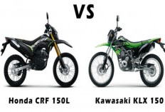 Duel Abadi Motor Trail! Honda CRF 150L atau Kawasaki KLX 150? Cek Harga Terkini