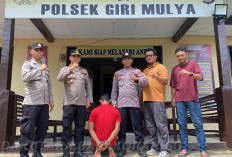 Korban Usia 12 Tahun, Paman C4*bul Tertunduk Diborgol Polisi