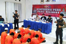 100 Hari Kerja, Polres Mukomuko Ungkap Sederatan Kasus Narkoba, Curat Hingga Kejahatan Seksual