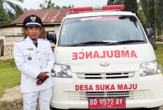 Pemdes Suka Maju dapat Ambulance Gratis Kado HUT RI, Kades: Terimakasih Pak Gubernur!