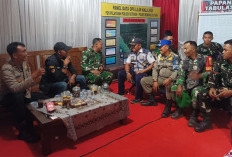 Personil Yonif TP 847/VS Ketahun Wujudkan Sinergitas Solid Amankan Nataru 2025–2026