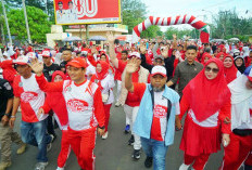 Do'a Akbar dan Jalan Sehat, Gubernur Helmi Ajak Masyarakat Jaga Persatuan
