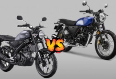 Betle Sport Retro Paling Dinanti! Honda CGX150 Vs Yamaha XSR155 2026, Keungulan, Harga dan Simulasi Kredit