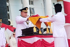 Bupati Pimpinan Upacara HUT ke-80 RI, Proklamasi Menggema di Mukomuko