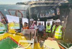 Wapres Gibran Tinjau Alur Pulau Baai, Pelindo Targetkan Kedalaman -12 LWS