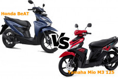Honda BeAT vs Yamaha Mio M3 125, Mana yang Lebih Irit, Lincah, dan Layak Dibeli?