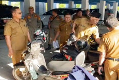 Sekda Mukomuko Evaluasi Penggunaan dan Pemeriksaan Pajak Kendaraan Dinas