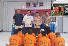 Polres Mukomuko Ungkap Tiga Kasus Kriminal Selama Ops Musang Nala 2025 