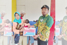  KPM BLT Dana Desa Tanjung Harapan Terima Bantuan Rp900 Ribu