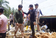 Kepedulian Pemkab BU Untuk Korban Bencana, Bupati Turun ke Lapangan
