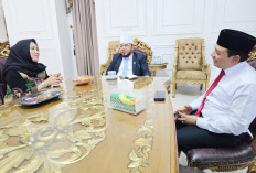 Sinergi Membangun Bengkulu, Dirut RBMG Silaturrahmi Bersama Gubernur Helmi