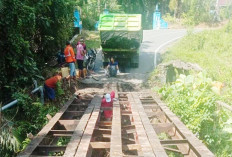 Jembatan Dibongkar, Jalan Air Muring-Tugu Garuda Tak Kunjung Tuntas