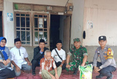 KUA dan Koramil Ketahun Salurkan Bantuan Sembako untuk Lansia