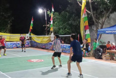 Turnamen Badminton Karang Anyar II Ditutup, Tim Ganda Putri RT 02 Juara 3