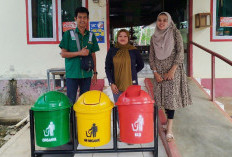 PT BAS Perkuat Kemitraan Lingkungan, Bagikan Tong Sampah ke Puskesmas