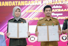 Dukung Penegakkan Hukum, Bupati Arie Teken MoU Penerapan Pidana Sosial