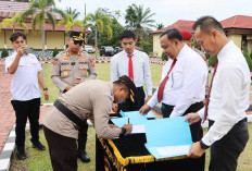 Polres Mukomuko Berikrar, Tak Ada Tempat bagi Narkoba di Tubuh Polri