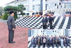 Bupati Choirul Huda Pimpin Upacara Peringatan Ke-29 Hari Otonomi Daerah Tahun 2025