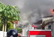 Awal Tahun 2026, Rumah Warga Pengantungan Terbakar