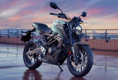 Makin Agresif! Honda CB125R 2026 Tampil dengan 4 Warna Baru, Dibekali Suspensi Showa USD