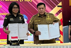 Kajari Mukomuko dan Bupati Hadiri Penandatanganan MoU Penerapan Pidana Kerja Sosial di Bengkulu