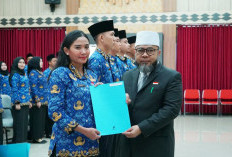 Lantik 92 PPPK, Gubernur Helmi Hasan Tekankan 3 Poin Ini