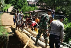Laporan Bupati Mian, Jalan Amblas Ditendang Banjir Tengah Ditangani Darurat