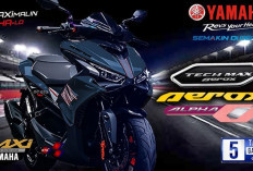Si Gagah Lincah Penguasa Jalan ! Kenali Keunggulan Yamaha Aerox Alpha Versi 2025