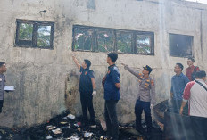 Olah TKP Kebakaran SMKN 05 Bengkulu Utara, Ini Dugaan Polisi Soal Sumber Api