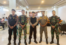  Dibantu TNI, Polres Mukomuko Amankan Pleno KPU Mukomuko