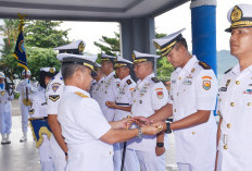 Tongkat Komando Lanal Bengkulu Beralih, Dankodaeral II Padang Pesankan Ini 