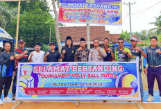 Turnamen Bola Voli Putra Family Cup 2025 di Marga Mukti Resmi Dibuka