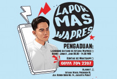 Lapor Mas Wapres, Gibran Buka Layanan Pengaduan di Nomor Ini...