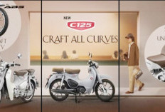 Tetap Eksis! New Honda C125 Super Cub Craft All Curves 2026 Dirilis di Negeri Gajah Putih, Apa yang Berubah?  