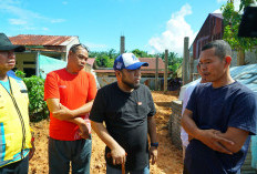 Tinjau Pembangunan Rumah Korban Gempa, Gubernur Helmi Soroti Ini