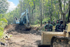 Tim Wasev Mabes ke Lokasi TMMD Bengkulu Utara, Diantaranya Mantan Dandim 0423 BU