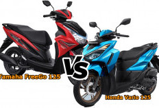 Ini Pilihan! Selisih Harga Cuma 2 Jutaan, Kupas Tuntas Honda Vario 125 atau Yamaha FreeGo 125