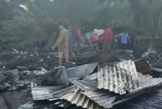 KABAR DUKA! Warga Sibak Rugi Ratusan Juta, Rumah Beserta Isinya Ludes Terbakar