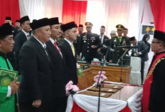 Unsur Pimpinan DPRD Kabupaten Bengkulu Utara Resmi Dilantik