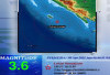 Jalur Megathrust Sumatera di Bengkulu Digoyang Gempa