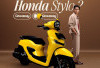 New Honda Stylo 160 Glow Yellow Hadir Eksklusif di Bali!, Usung Nuansa Retro Era 90-an 
